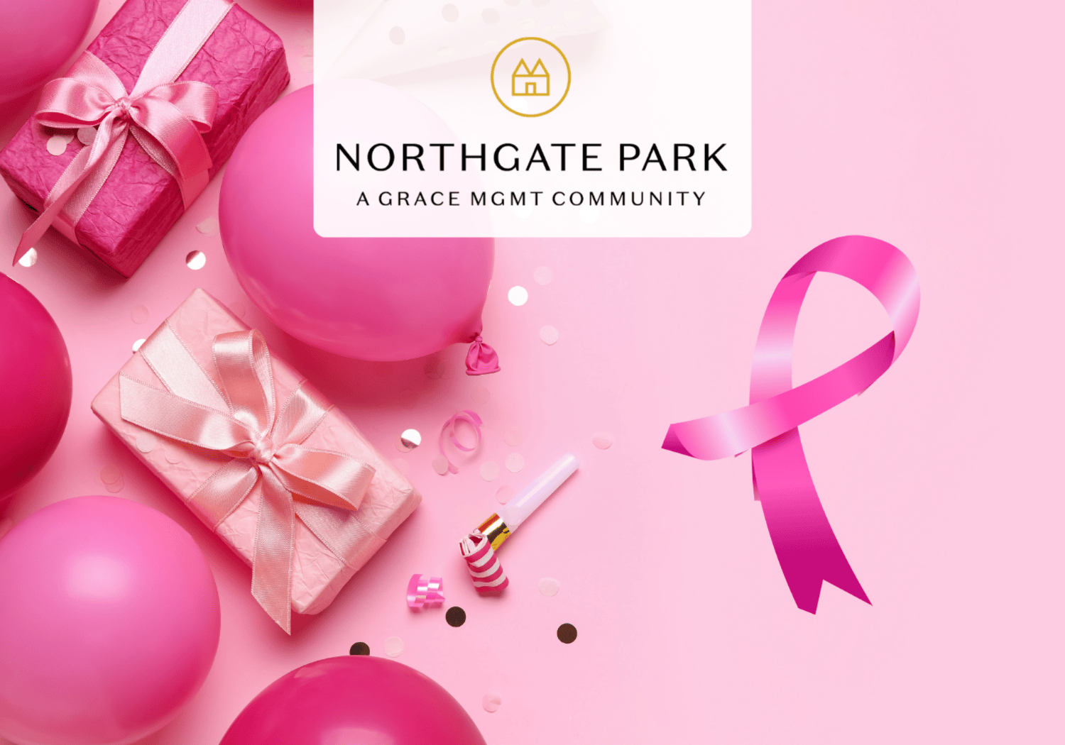 Northgatepark - pink out barty - Northgate Park